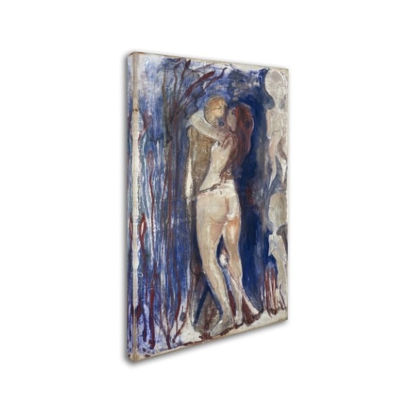 Edvard Munch 'Death And Life' Canvas Art,12x19